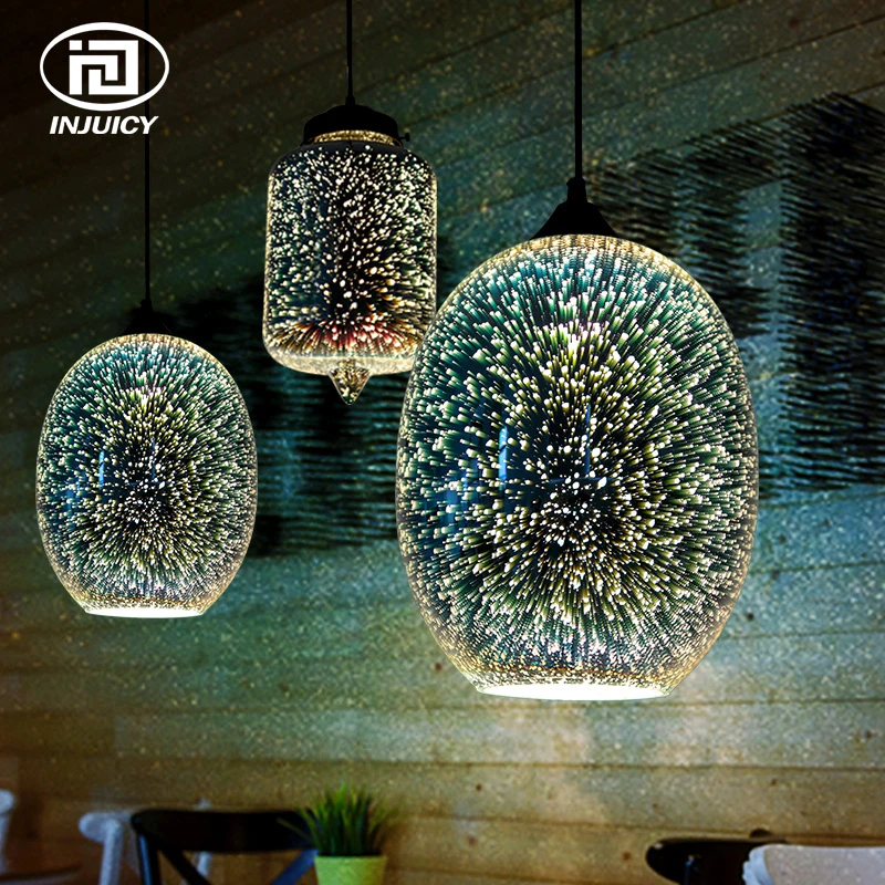 Modern Novelty LED Glass 3D Fireworks Pendant Lamp Christmas Ball Colorful Pendant Light Fixture for Bar Cafe Shop Hall Decor
Modern Novelty LED Glass 3D Fireworks Pendant Lamp Christmas Ball Colorful Pendant Light Fixture for Bar Cafe Shop Hall Decor