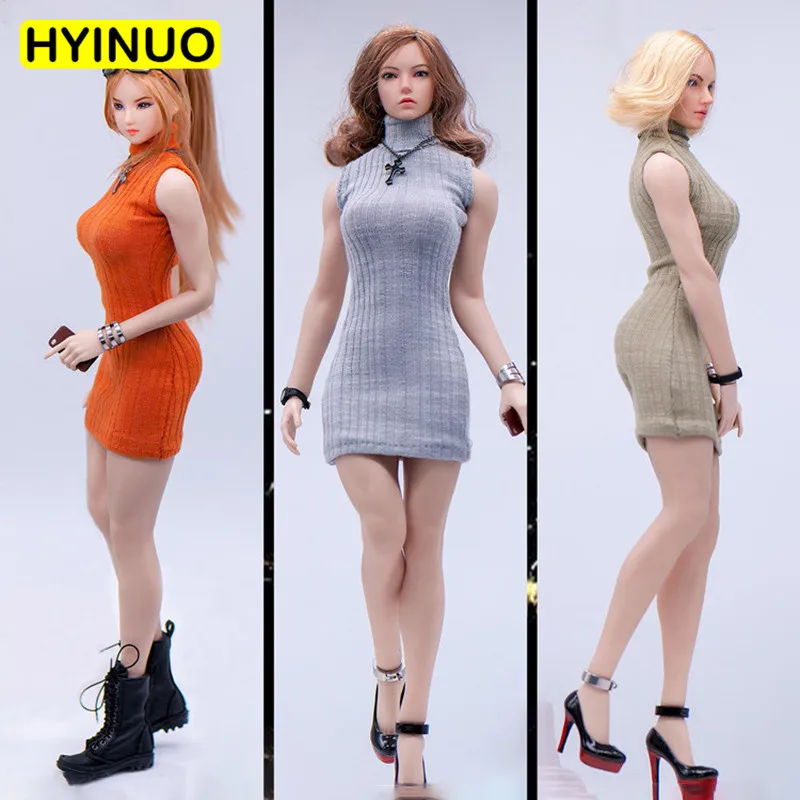 4 цвета, 1/6 Scale, женский сексуальный облегающий свитер, комплект одежды для девочек 12 дюймов, фигурка, женский корпус
4 цвета, 1/6 Scale, женский сексуальный облегающий свитер, комплект одежды для девочек 12 дюймов, фигурка, женский корпус