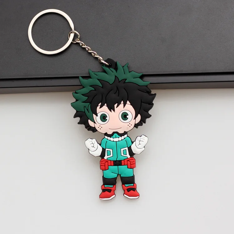 My Hero Academia аниме-брелок для ключей ПВХ фигурка брелок милые игрушки подарки на