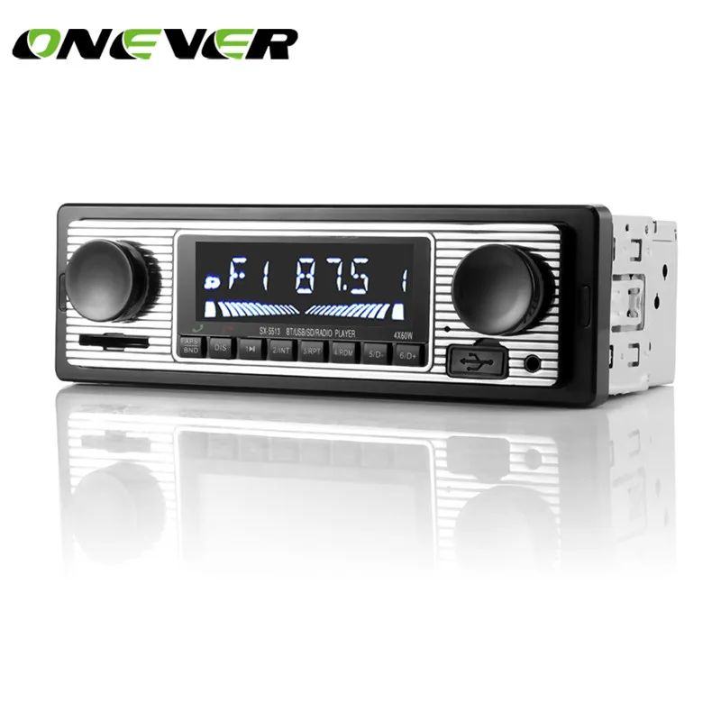 Onever Bluetooth Car Stereo Audio 1 DIN Player In-Dash FM MP3 Radio Player with AUX-IN SD FM Stereo Radio HIFI Lossless Music
Onever Bluetooth Car Stereo Audio 1 DIN Player In-Dash FM MP3 Radio Player with AUX-IN SD FM Stereo Radio HIFI Lossless Music