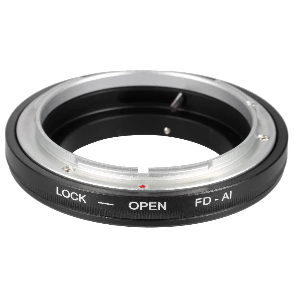 FD-AI переходное кольцо Крепление объектива для объектива Canon FD подходит для объективов Nikon AI F
FD-AI переходное кольцо Крепление объектива для объектива Canon FD подходит для объективов Nikon AI F