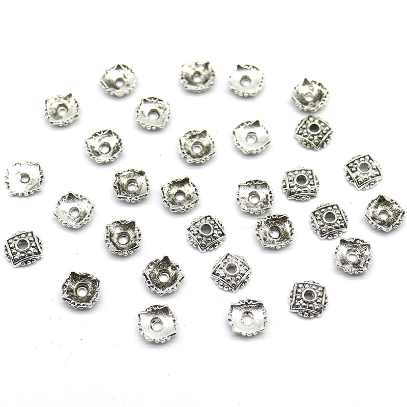 Wholesale Mixed Approx 200pcs/lot Zinc Alloy Spacer Beads End Caps Antique Silver plated Bead Caps for Jewelry Findings Making
Wholesale Mixed Approx 200pcs/lot Zinc Alloy Spacer Beads End Caps Antique Silver plated Bead Caps for Jewelry Findings Making