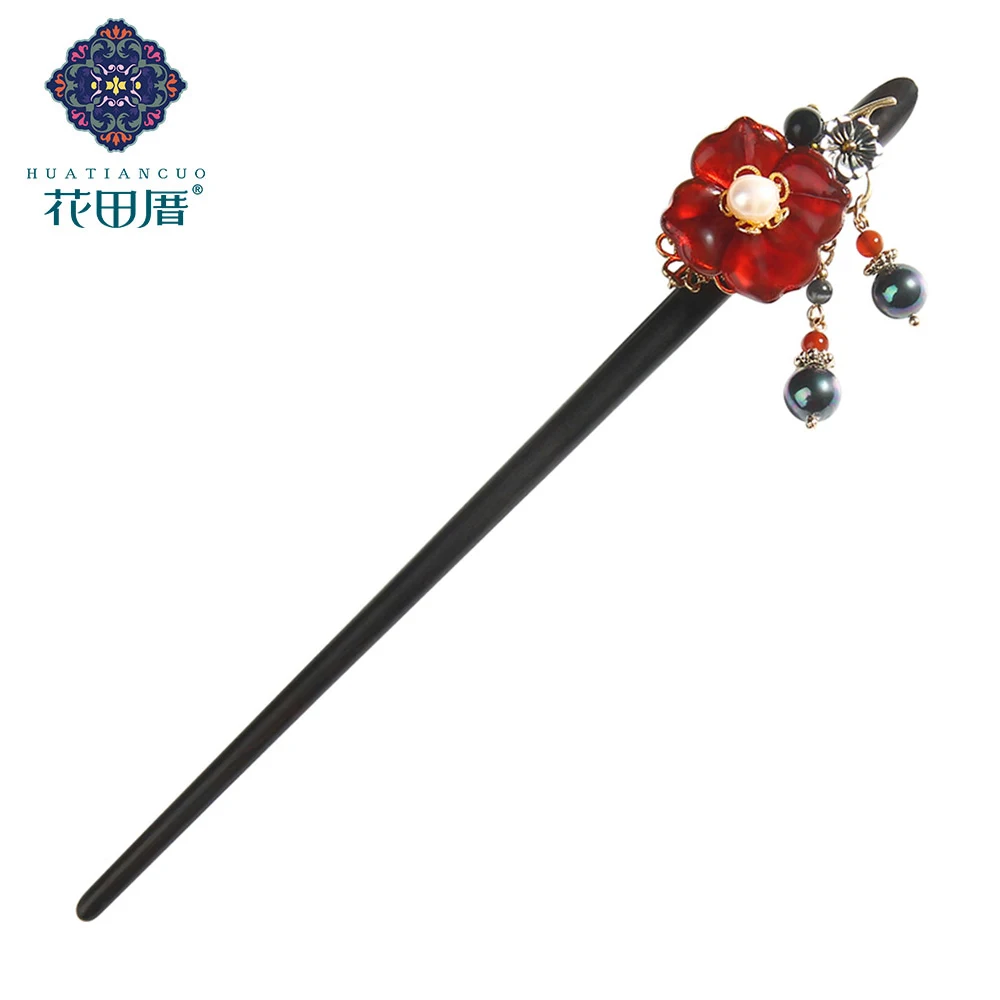Vintage Handmade Red Flower Pearl Dangle Hair Sticks Irregular Pearl Black Shell Flower Hairpin for Women Headpiece FZ-18111
Vintage Handmade Red Flower Pearl Dangle Hair Sticks Irregular Pearl Black Shell Flower Hairpin for Women Headpiece FZ-18111