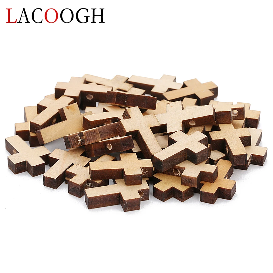 30pcs/lot 2mm Big Hole Wood Beads Charms 17*24mm Loose Spacer Religion Cross Beads For DIY Bracelet Necklace Jewelry Findings
30pcs/lot 2mm Big Hole Wood Beads Charms 17*24mm Loose Spacer Religion Cross Beads For DIY Bracelet Necklace Jewelry Findings