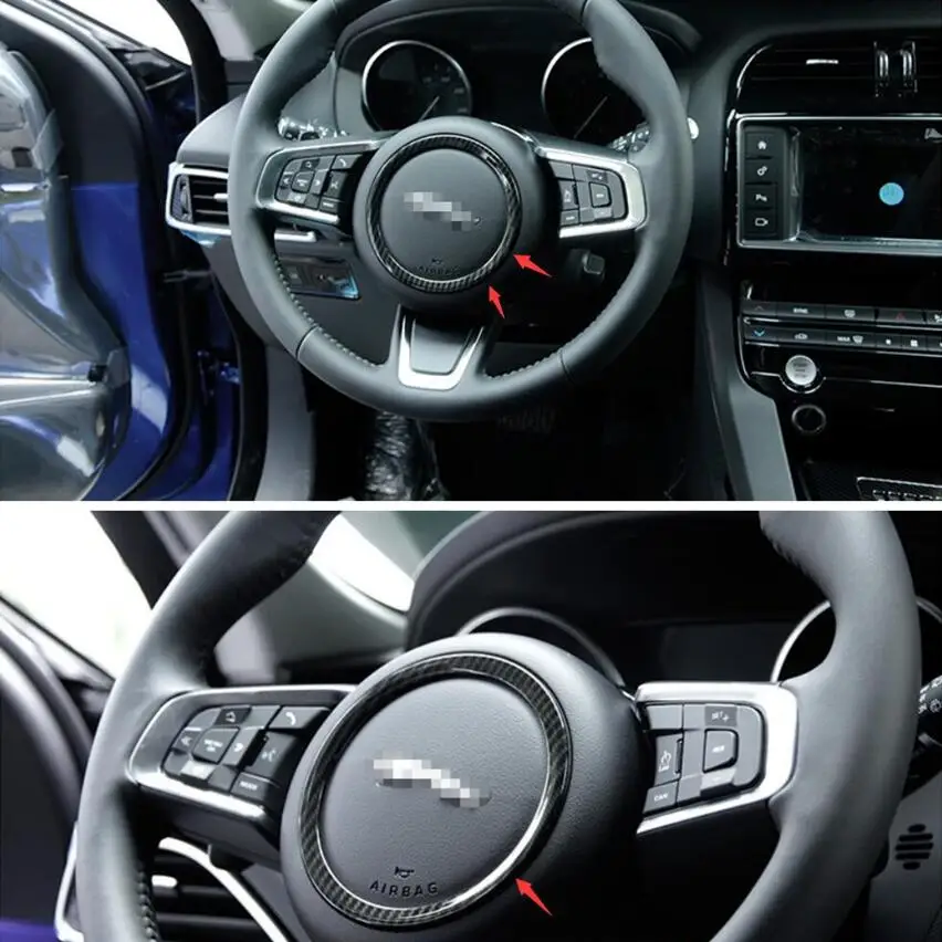 Yimaautotrims Auto Steering Wheel Ring Cover Trim 1 Pcs Fit For Jaguar XE 2016 2017 2018 2019 ABS Interior Mouldings
Yimaautotrims Auto Steering Wheel Ring Cover Trim 1 Pcs Fit For Jaguar XE 2016 2017 2018 2019 ABS Interior Mouldings