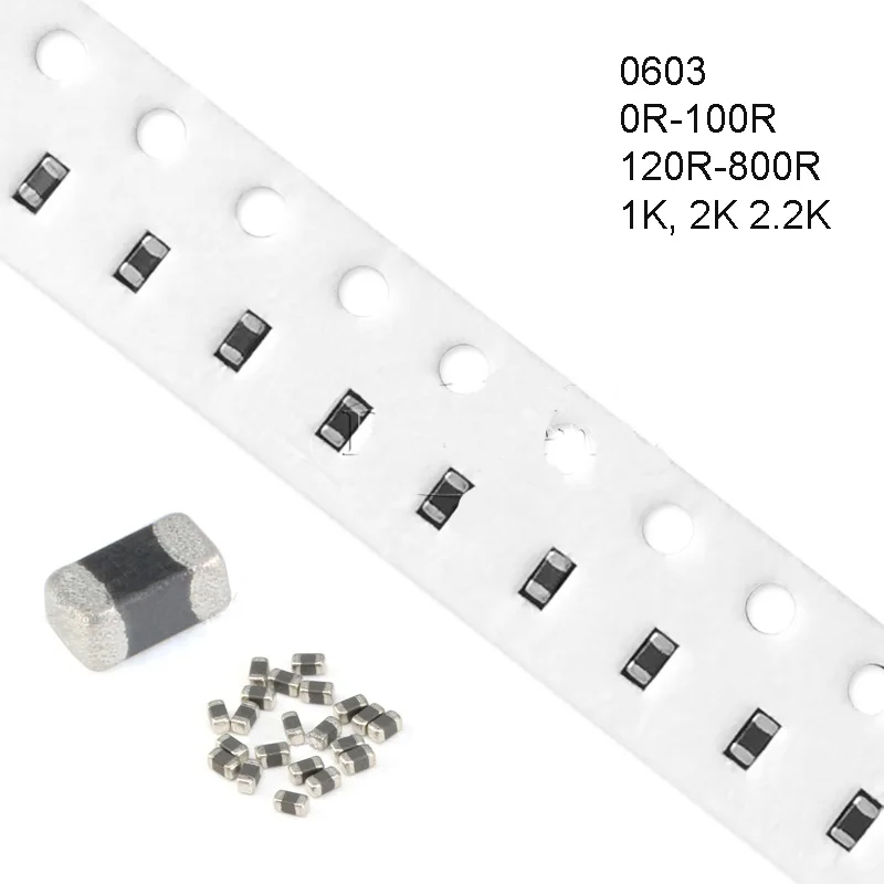100 шт. 0603 SMD чип магнитные частицы индуктор 0R-100R 120R-800R 1 K 2 5R 11R 56R 60R 100R 120R 150R 300R 600R 800R |