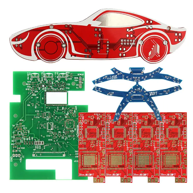 Elerow Prototype pcb 2 Layer профессиональный PCB/FPC/алюминиевый PCB Board от производителя accect