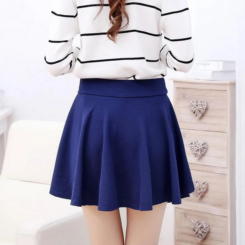 Women Skirt,Four Seasons Suitable Shorts Plus Size 10 Candy Colors Pleated Skirts Prevent Exposure High Elasticity Pleated Saia
Women Skirt,Four Seasons Suitable Shorts Plus Size 10 Candy Colors Pleated Skirts Prevent Exposure High Elasticity Pleated Saia