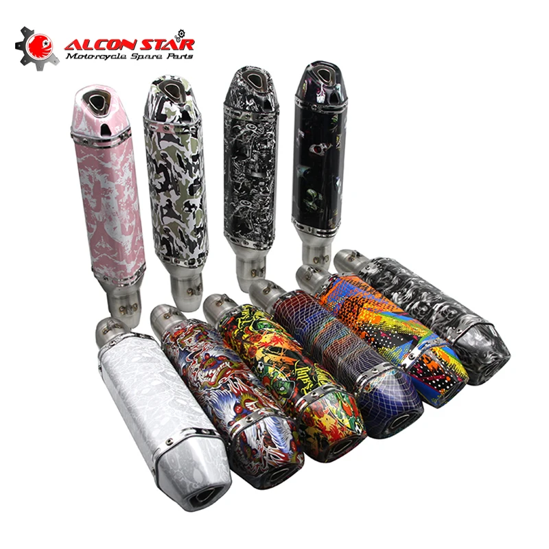 Alconstar универсальный мотоцикл гоночный выхлопной модифицированный AK Moto Escape Муфельная труба подходит для большинства внедорожных ATV скутеро...
Alconstar универсальный мотоцикл гоночный выхлопной модифицированный AK Moto Escape Муфельная труба подходит для большинства внедорожных ATV скутеро...