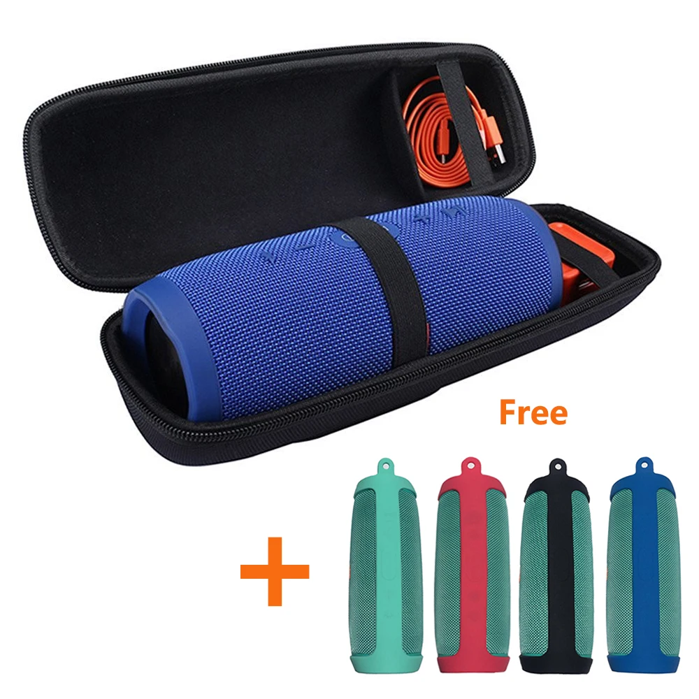 2 in 1 Hard EVA Carry Zipper Storage Box Bag + Soft Silicone Cover Case for JBL Charge3 Bluetooth Speaker for JBL Charge 3 Cases
2 in 1 Hard EVA Carry Zipper Storage Box Bag + Soft Silicone Cover Case for JBL Charge3 Bluetooth Speaker for JBL Charge 3 Cases