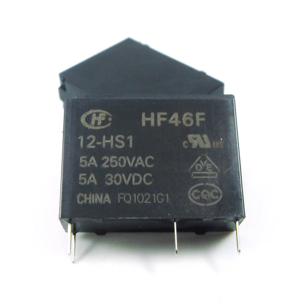 10 шт./лот реле HF 5A 4 контактный 5/12/24 в пост. Тока 5/24 250 перем. Тока|relay 5a|power relayhf relay |