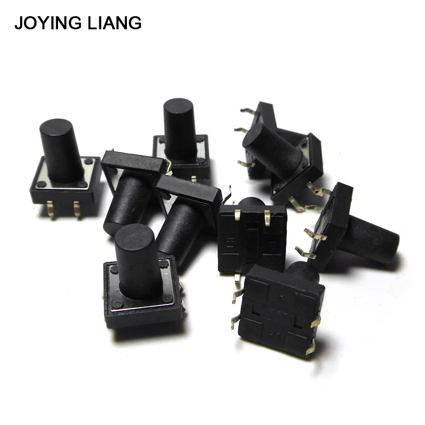 JOYING LIANG 12x12x14 мм Переключатель медный ножной кнопочный переключатель 12*12*14 мм маленький переключатель 10 шт./лот
JOYING LIANG 12x12x14 мм Переключатель медный ножной кнопочный переключатель 12*12*14 мм маленький переключатель 10 шт./лот