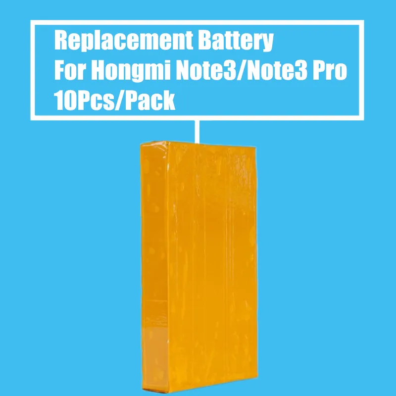 New Arrival 10Pcs/Pack Replacement Battery 4000mah for XIAOMI HONGMI NOTE3 Note3 Pro High Quality
New Arrival 10Pcs/Pack Replacement Battery 4000mah for XIAOMI HONGMI NOTE3 Note3 Pro High Quality
