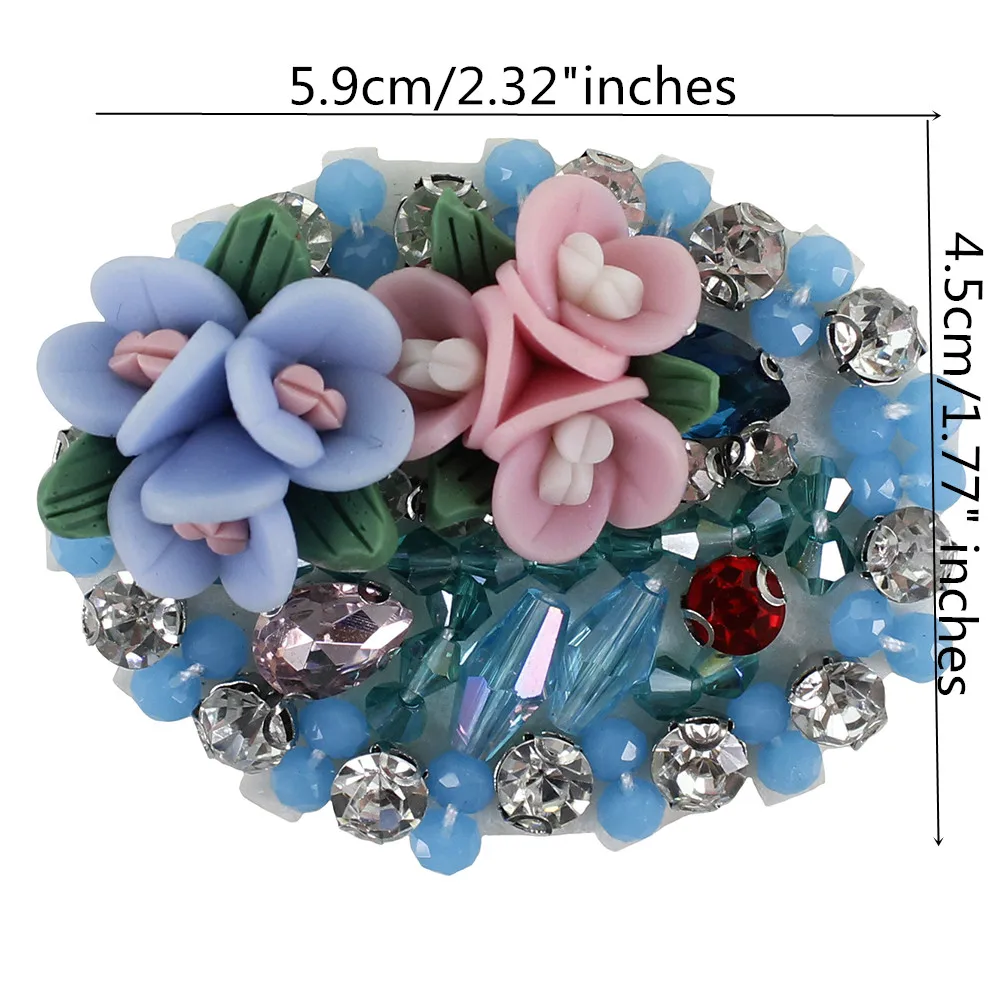 10pieces Handmade 3D Oval Flower Bead Diamond Badges Motif Applique Sew on Shoes Hat Craft Dress Sewing Supplies TH1253
10pieces Handmade 3D Oval Flower Bead Diamond Badges Motif Applique Sew on Shoes Hat Craft Dress Sewing Supplies TH1253