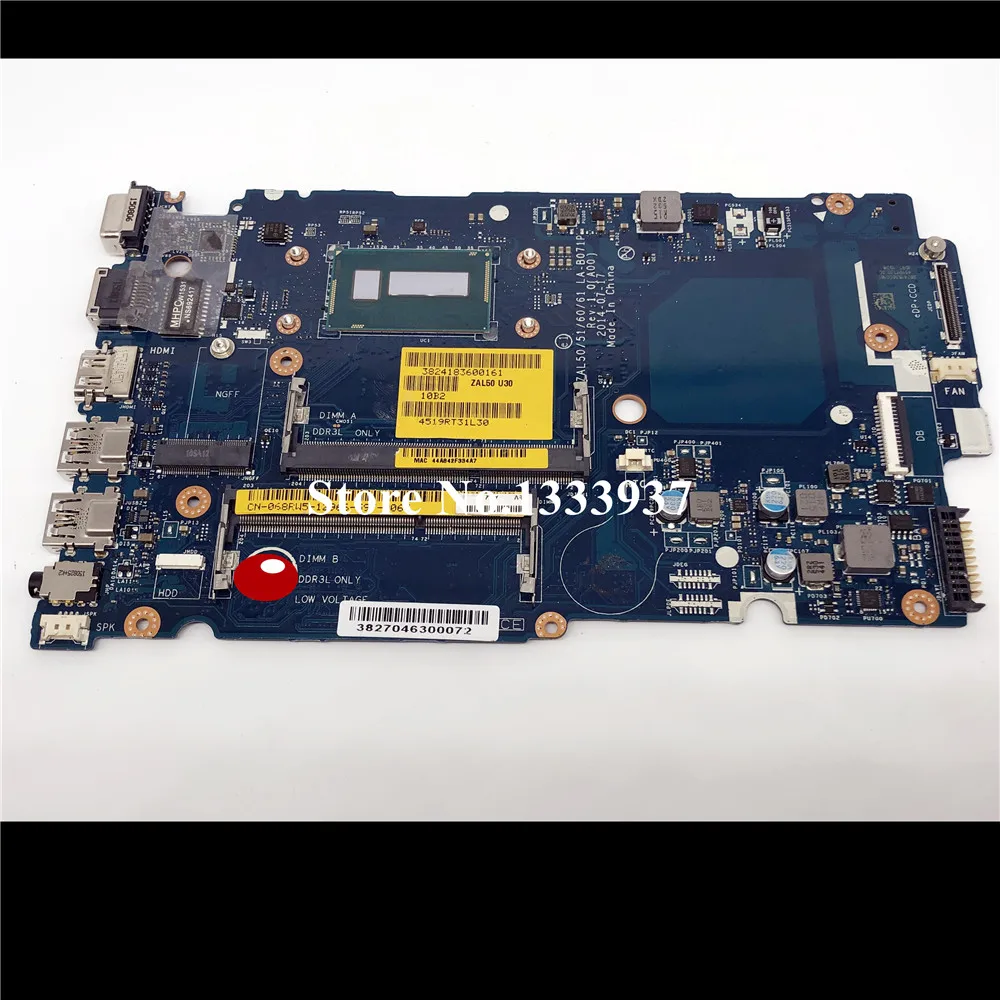 Материнская плата CN-068RW5 68RW5 068RW5 для ноутбука dell Latitude 3450 L3450, материнская плата SR27G I3-5005U/ZAL50/51/60/61 LA-B071P
Материнская плата CN-068RW5 68RW5 068RW5 для ноутбука dell Latitude 3450 L3450, материнская плата SR27G I3-5005U/ZAL50/51/60/61 LA-B071P