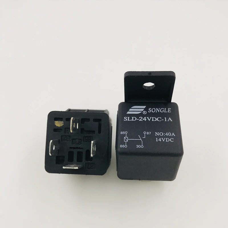 1 шт. автомобильное реле SLD-12VDC 24VDC-1A 4PIN 40A 12V-1C 5PIN 30A с Пластик спинка | Обустройство