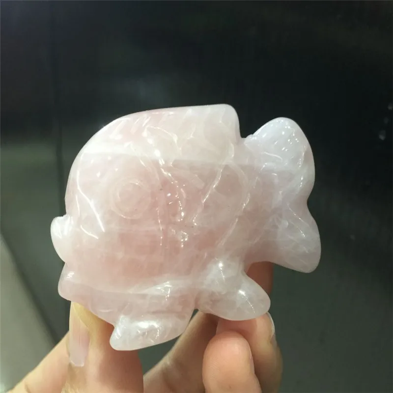 Hot sale! cute natural rose quartz stone engraving fish figurine Reiki healing crystal pet as gifts for kids wholesale
Hot sale! cute natural rose quartz stone engraving fish figurine Reiki healing crystal pet as gifts for kids wholesale