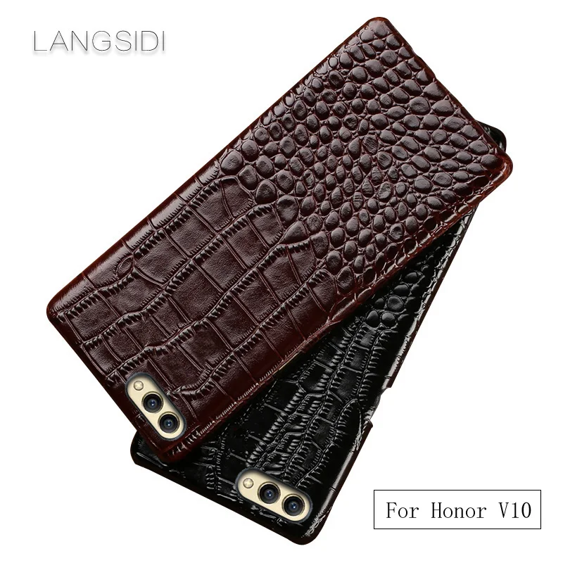 wangcangli For Huawei Honor V10 phone case Luxury handmade genuine crocodile leather back cover
wangcangli For Huawei Honor V10 phone case Luxury handmade genuine crocodile leather back cover