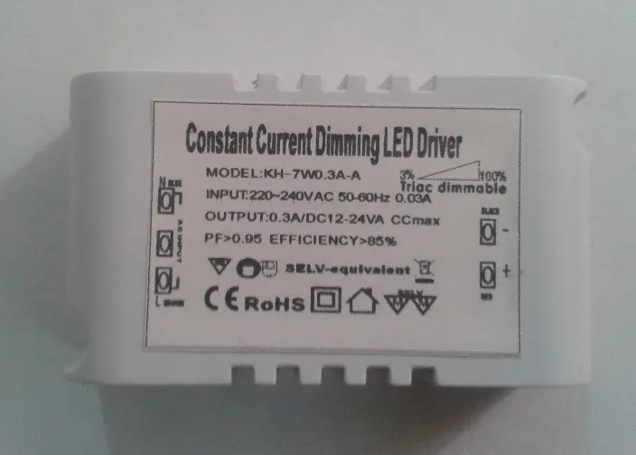 4-7*1 Вт/4-6*1 Вт/1-4*2 Вт/1-2*3 Вт светодиодный драйвер постоянного тока triac с регулируемой яркостью, Стандартный вход
4-7*1 Вт/4-6*1 Вт/1-4*2 Вт/1-2*3 Вт светодиодный драйвер постоянного тока triac с регулируемой яркостью, Стандартный вход