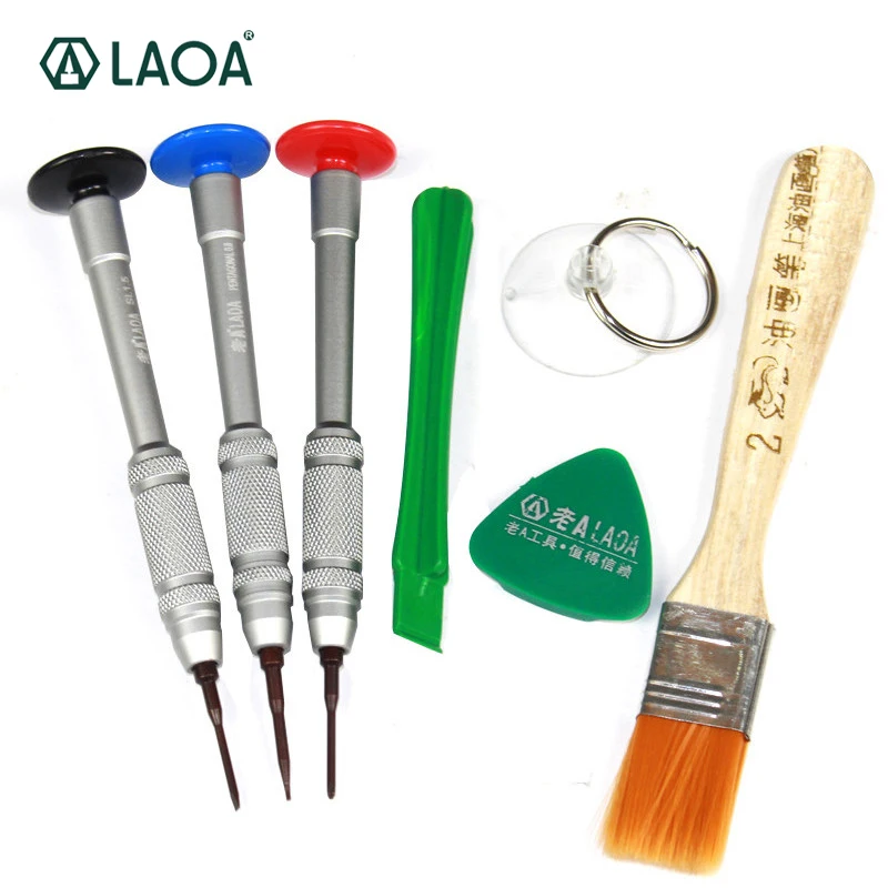 

LAOA 1PCS Precise Screwdriver High Quality S2 Precision Screwdrivers Torx Philips Slotted For Repair Cellphone Laptop PC Clock