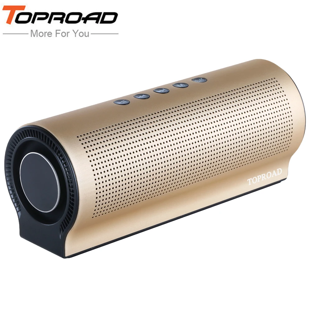 Беспроводная bluetooth колонка TOPROAD потрясающий басовый звук мультимедийные колонки