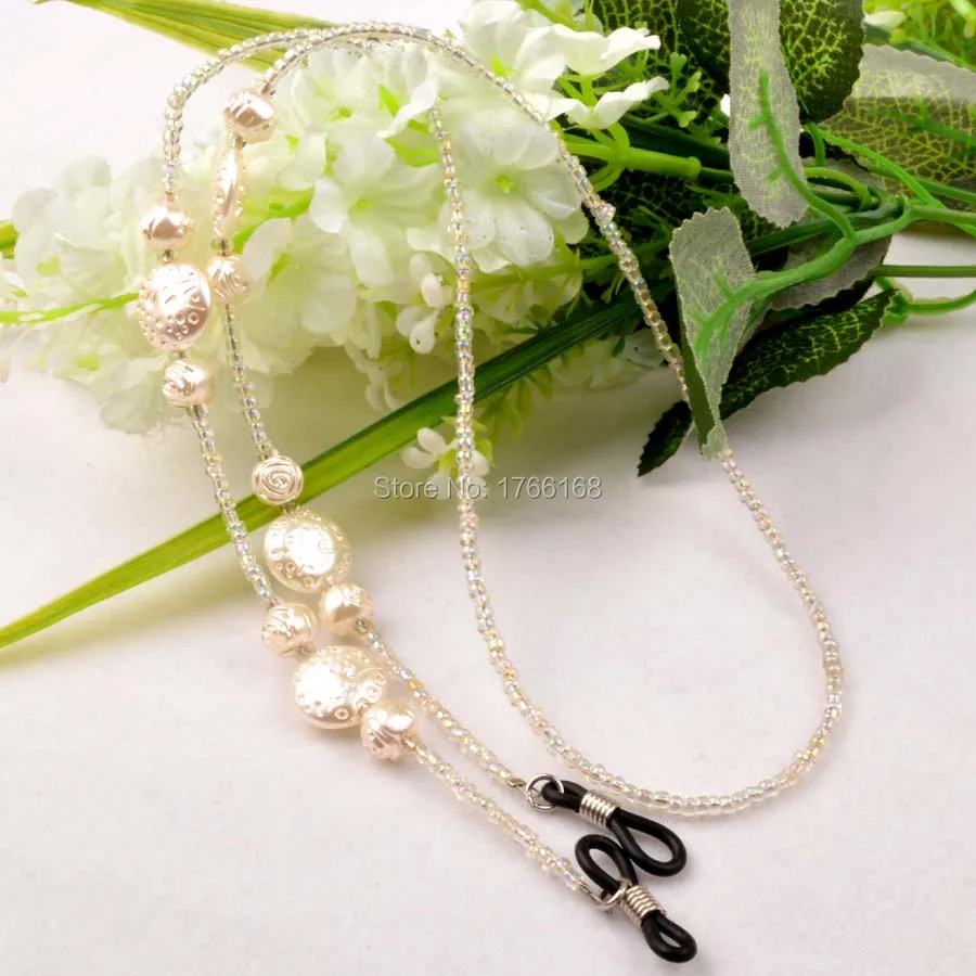 Wholesale 20pcs Clear& White Bead Reading Glasses Sunglasses Spectacles Eyeglass Holder Cord Freeshipping
Wholesale 20pcs Clear& White Bead Reading Glasses Sunglasses Spectacles Eyeglass Holder Cord Freeshipping