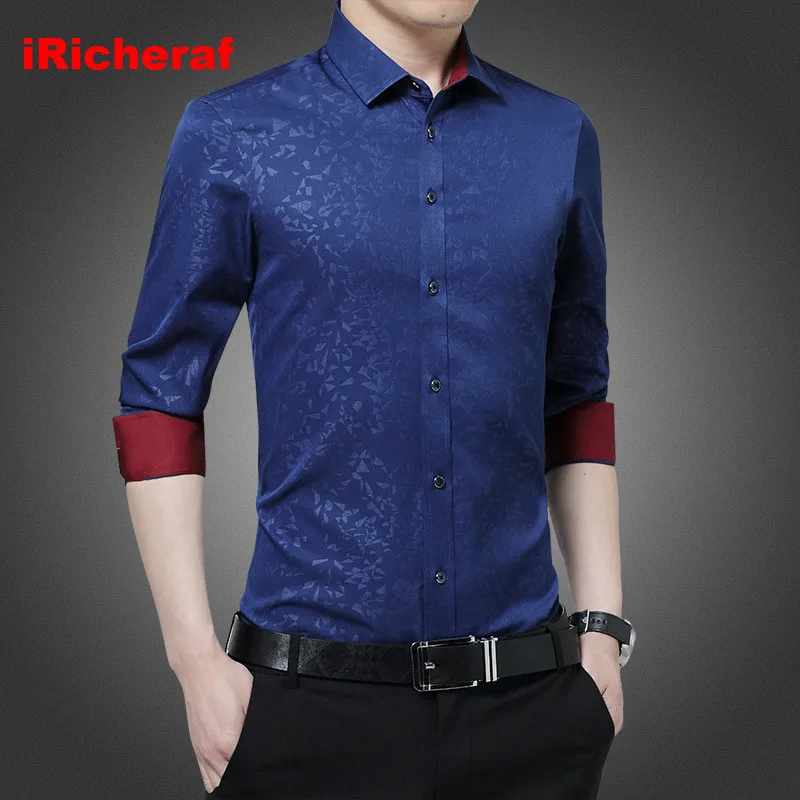 iRicheraf Men's Clothing Smart Casual Men Shirts Plus Size 5xl Full Sleeve Autumn Printing Shirt Polyester High Quality White
iRicheraf Men's Clothing Smart Casual Men Shirts Plus Size 5xl Full Sleeve Autumn Printing Shirt Polyester High Quality White
