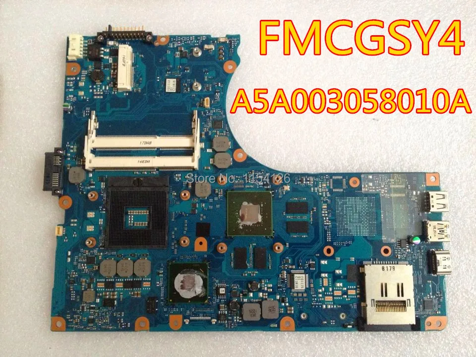 Laptop motherboard FOR TOSHIBA QOSMIO F755 motherboard P000548720 A5A003058010 FMCGSY4 DDR3 non-integrated 100% fully tested
Laptop motherboard FOR TOSHIBA QOSMIO F755 motherboard P000548720 A5A003058010 FMCGSY4 DDR3 non-integrated 100% fully tested