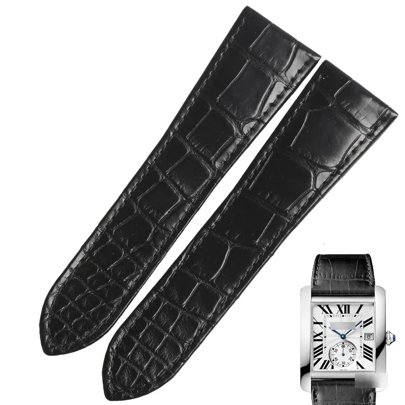 Часы WENTULA для W5330003 TANK MC W5330001 W5330004 из натуральной кожи аллигатора/крокодиловой кожи для мужчин, 25 мм
Часы WENTULA для W5330003 TANK MC W5330001 W5330004 из натуральной кожи аллигатора/крокодиловой кожи для мужчин, 25 мм