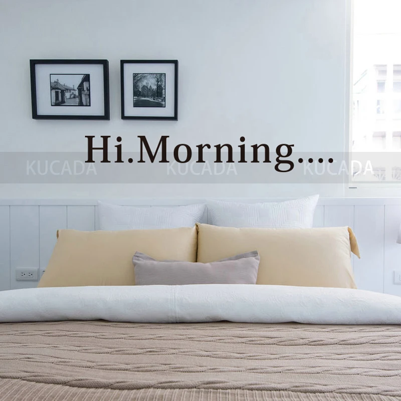 hi morning Wall Stickers Living room bedroom Home Decoration Art Murals Vinyl Nordic Simplicity Style Golden Decal JG4220
hi morning Wall Stickers Living room bedroom Home Decoration Art Murals Vinyl Nordic Simplicity Style Golden Decal JG4220
