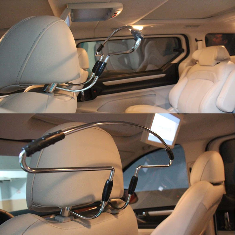 Stainless Steel + Anti Slip Rubber + Metal Seat Headrest Pillar Coat Hanger Frame Car Styling Functional Storage Accessories
Stainless Steel + Anti Slip Rubber + Metal Seat Headrest Pillar Coat Hanger Frame Car Styling Functional Storage Accessories