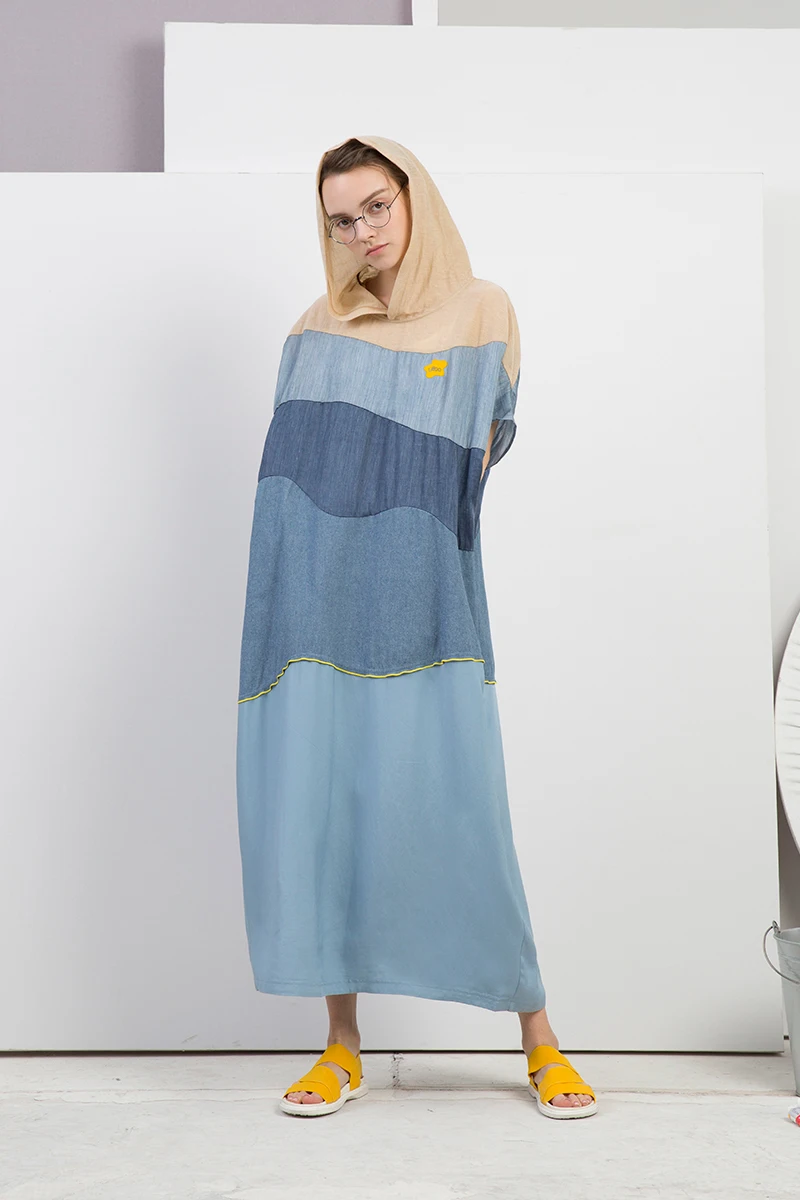 original design summer 2018 new arrival casual oversize long patchwork hooded robe dress women
original design summer 2018 new arrival casual oversize long patchwork hooded robe dress women