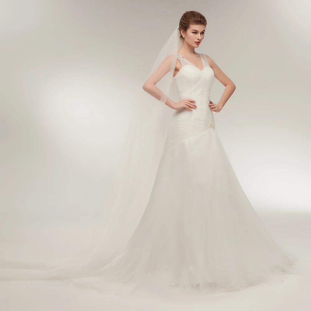Fashion Wedding Dresses For Women 2023 V-Neckline Sleeveless Sequin Beaded Pleated Tulle Bridal Gown Mariage Dresses Plus Size
Fashion Wedding Dresses For Women 2023 V-Neckline Sleeveless Sequin Beaded Pleated Tulle Bridal Gown Mariage Dresses Plus Size