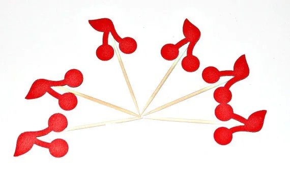 Red Cherries Glitter Cupcake Toppers bridal shower Picks birthday Party Food Picks wedding cake topper
Red Cherries Glitter Cupcake Toppers bridal shower Picks birthday Party Food Picks wedding cake topper