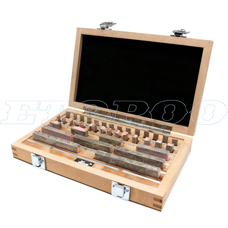 38Pcs/Set 1 grade 0 grade Block Gauge Caliper Inspection Block Gauge Measuring Tools
38Pcs/Set 1 grade 0 grade Block Gauge Caliper Inspection Block Gauge Measuring Tools
