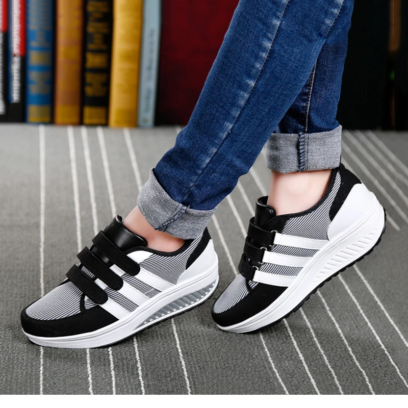SWONCO Ladies Shoe Comfortable Swing Platform Sneakers Women Mesh Breathables Casual Shoes Women Chunky Footwear Shoes Female
SWONCO Ladies Shoe Comfortable Swing Platform Sneakers Women Mesh Breathables Casual Shoes Women Chunky Footwear Shoes Female