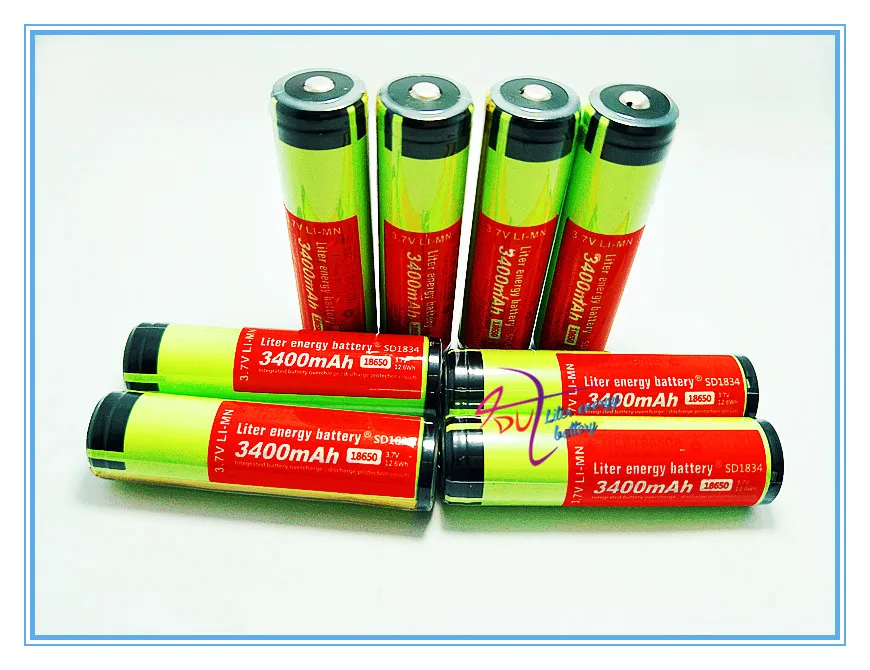 8 pcs/lot New Original 18650 NCR18650B Rechargeable Li-ion battery 3.7V 3400mAh For Original battery
8 pcs/lot New Original 18650 NCR18650B Rechargeable Li-ion battery 3.7V 3400mAh For Original battery