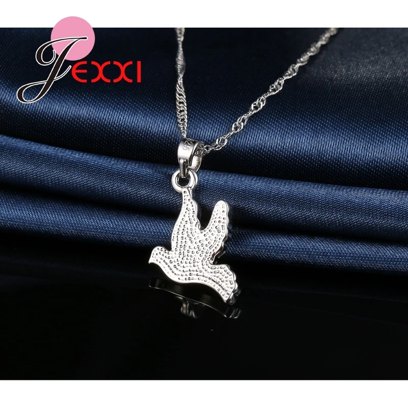 Women Interesting Animal Austrian Crystal Jewelry Sets 925 Sterling Silver Chain Bird Design Necklace+Earrings
Women Interesting Animal Austrian Crystal Jewelry Sets 925 Sterling Silver Chain Bird Design Necklace+Earrings