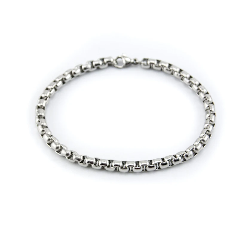 10pcs Men's JEWELRY SQUARE Rolo box LINK BRACELET 8.25" length bracelet Stainless Steel handsome High Quality Wholesale
10pcs Men's JEWELRY SQUARE Rolo box LINK BRACELET 8.25" length bracelet Stainless Steel handsome High Quality Wholesale