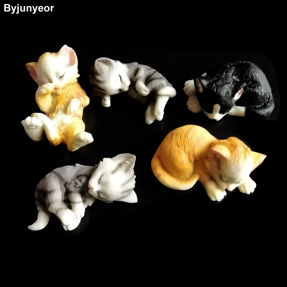 NEW 5 Style Cats Silicone Molds for Ice Chocolate Cake Decorating Sugar Fondant UV Resin Expoxy Clay Plaster Candle Mould C374
NEW 5 Style Cats Silicone Molds for Ice Chocolate Cake Decorating Sugar Fondant UV Resin Expoxy Clay Plaster Candle Mould C374
