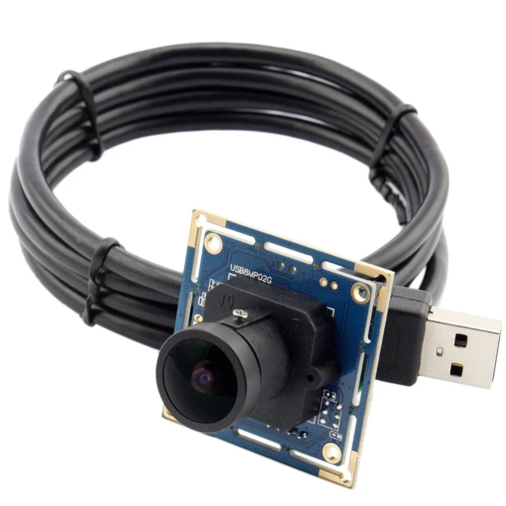 ELP 8MP Digital IMX179 High Speed USB 2.0 Port Mini USB Camera Board With 170Degree Wide Angle Fisheye Lens
ELP 8MP Digital IMX179 High Speed USB 2.0 Port Mini USB Camera Board With 170Degree Wide Angle Fisheye Lens