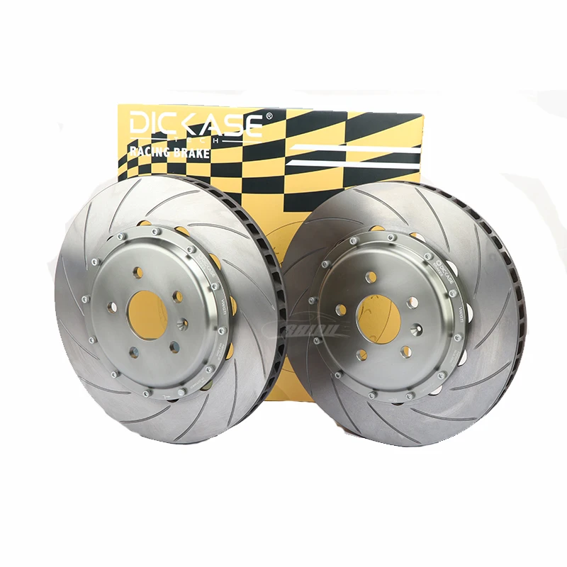 Replacement Parts Plain Premium Black Cross-Drilled brake disc for racing CP8521 6 piston Brake Caliper fit Highlande Front
Replacement Parts Plain Premium Black Cross-Drilled brake disc for racing CP8521 6 piston Brake Caliper fit Highlande Front