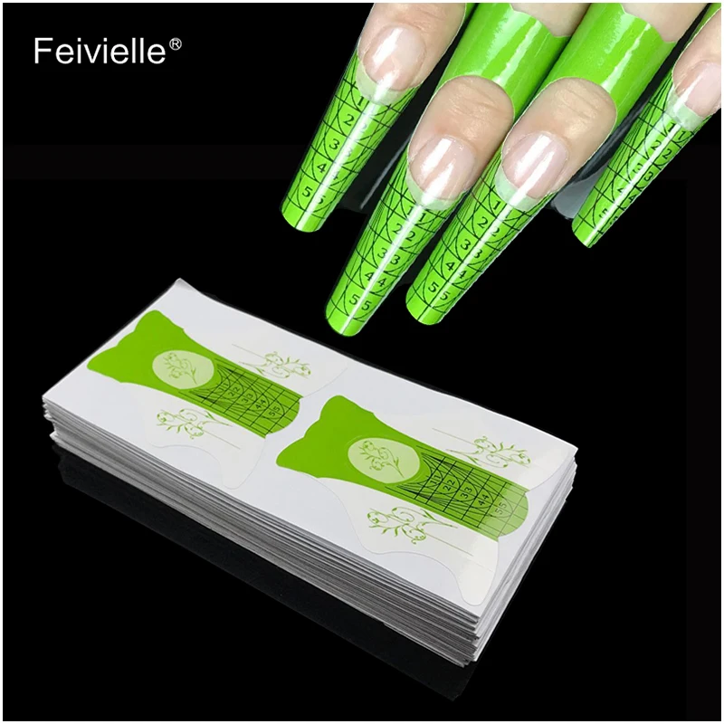 Feivielle New 500 Pcs DIY Square Shape Adhesive Nail Form For Acrylic/UV Gel Nail Tip Nail Extension Nail Art Manicure Tools
Feivielle New 500 Pcs DIY Square Shape Adhesive Nail Form For Acrylic/UV Gel Nail Tip Nail Extension Nail Art Manicure Tools