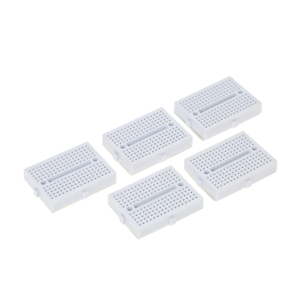 5 шт. белый 5x170 точек связи PCB DIY ABS Миниатюрный беспаечный Прототип Макет для