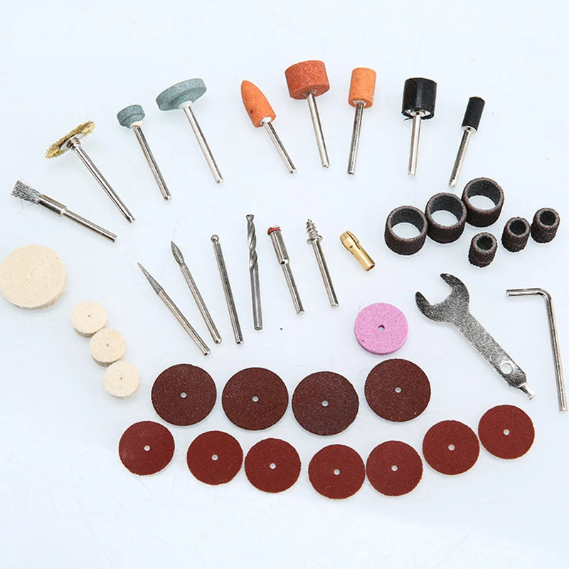 40pcs Electric Grinder Rotary Tool Accessory Sanding Cutting Disc Polishing Wheel Abrasive Drill Bits For Dremel Grinding Tool
40pcs Electric Grinder Rotary Tool Accessory Sanding Cutting Disc Polishing Wheel Abrasive Drill Bits For Dremel Grinding Tool