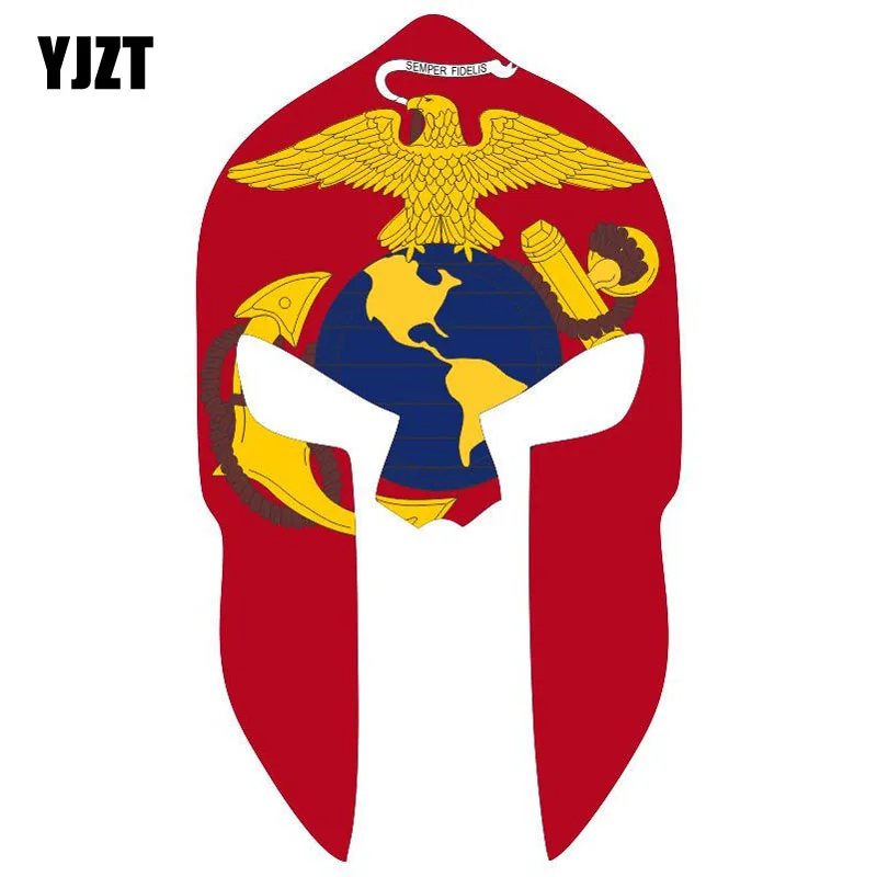 YJZT 8.6CM*15.2CM SPARTAN HELMET MARINE STYLE decal Automobile styling Car Sticker Motorcycle parts C1-7008
YJZT 8.6CM*15.2CM SPARTAN HELMET MARINE STYLE decal Automobile styling Car Sticker Motorcycle parts C1-7008