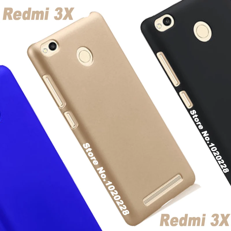 Чехол для Xiaomi Redmi 3x пластиковый жесткий компьютер чехол Xiomi ПК высокого качества 3