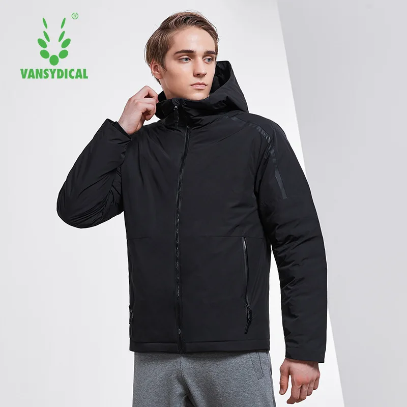 Vansydical Sports Down Coat Winter Warm Men's High-collar Hooded Windproof Sportswear Tops White Duck Down Running Jackets
Vansydical Sports Down Coat Winter Warm Men's High-collar Hooded Windproof Sportswear Tops White Duck Down Running Jackets