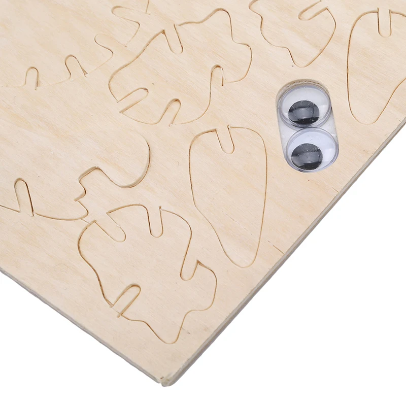 New 3D Wooden Owl Puzzle Jigsaw Woodcraft Kids Kit Toy Model DIY Construction puzzle