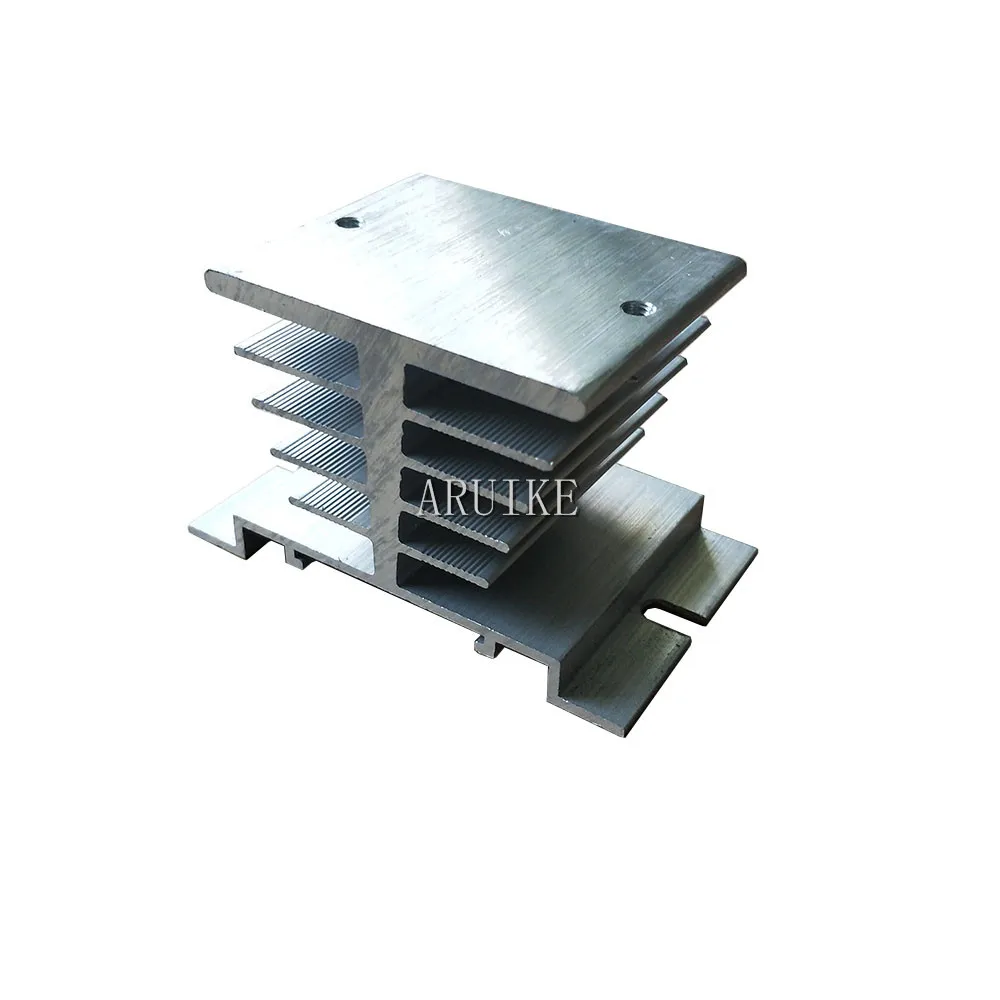 1pcs T type SSR Single-phase solid state relay radiator Sliver Black SSR relay motor heat sink aluminum profile 50x80x50
1pcs T type SSR Single-phase solid state relay radiator Sliver Black SSR relay motor heat sink aluminum profile 50x80x50